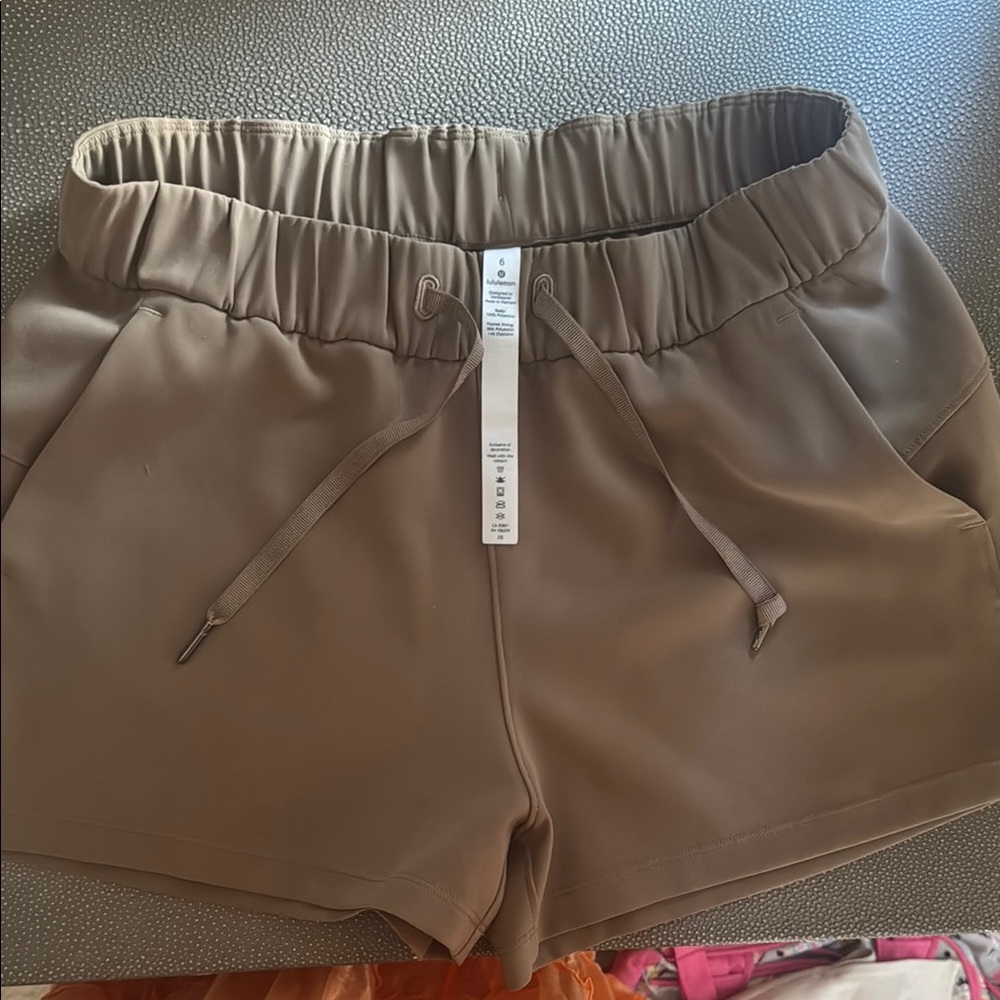 Lululemon Women's Tan Shorts